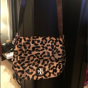 Tory Burch Leopard hair crossbody